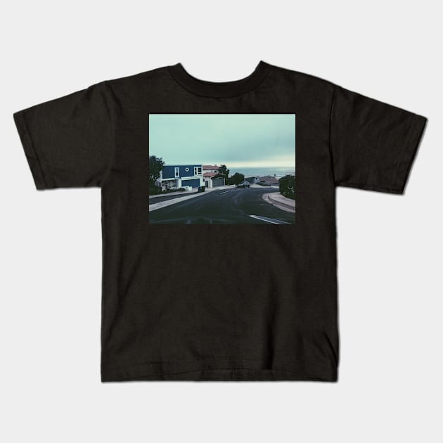 Playa Del Rey Hazy Beach Street Kids T-Shirt by offdutyplaces